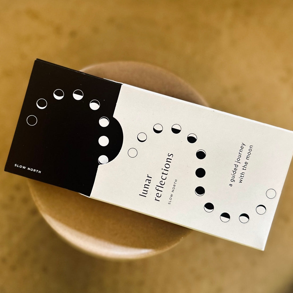 Lunar Reflections - Moon Phase Deck Affirmation Deck La Vie Bien Lunar Reflections - Moon Phase Deck