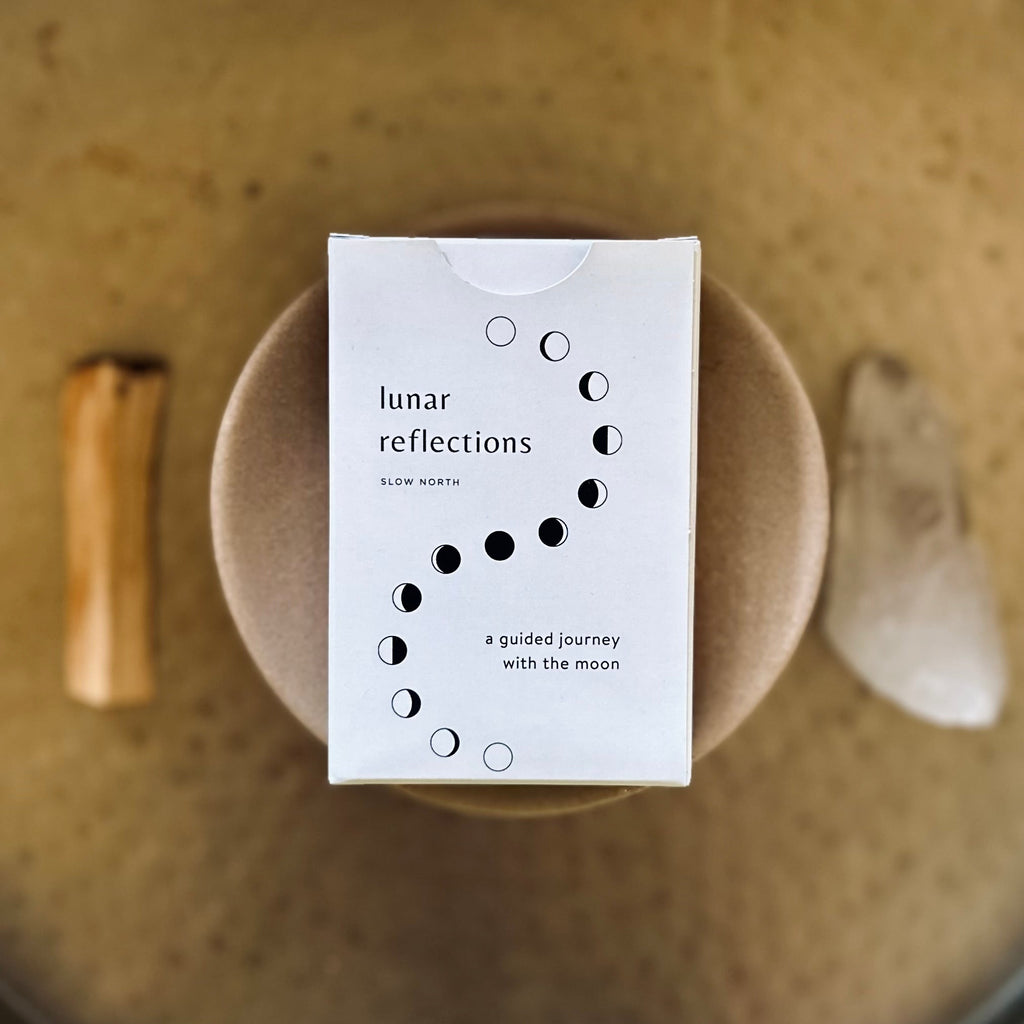 Lunar Reflections - Moon Phase Deck Affirmation Deck La Vie Bien Lunar Reflections - Moon Phase Deck