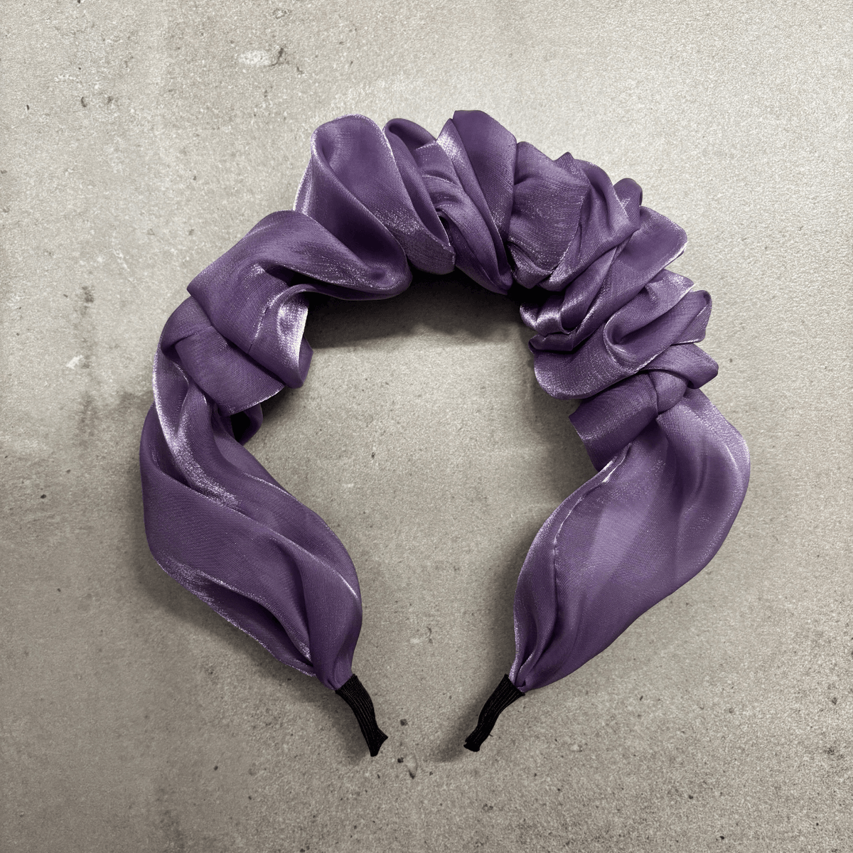 Luxe Crinkle Chiffon Headbands - 3 Color Options La Vie Bien Luxe Crinkle Chiffon Headbands - 3 Color Options