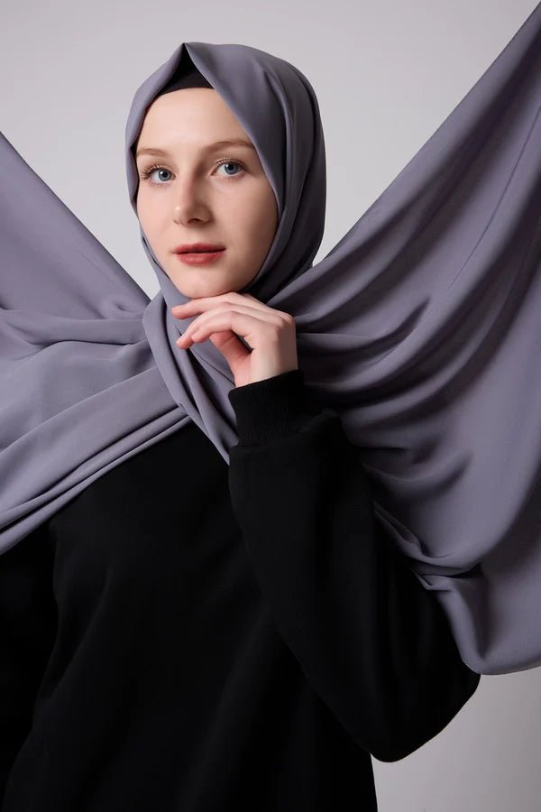 Luxury Chiffon Hijab - Madina Hijab La Vie Bien Luxury Chiffon Hijab - Madina Hijab