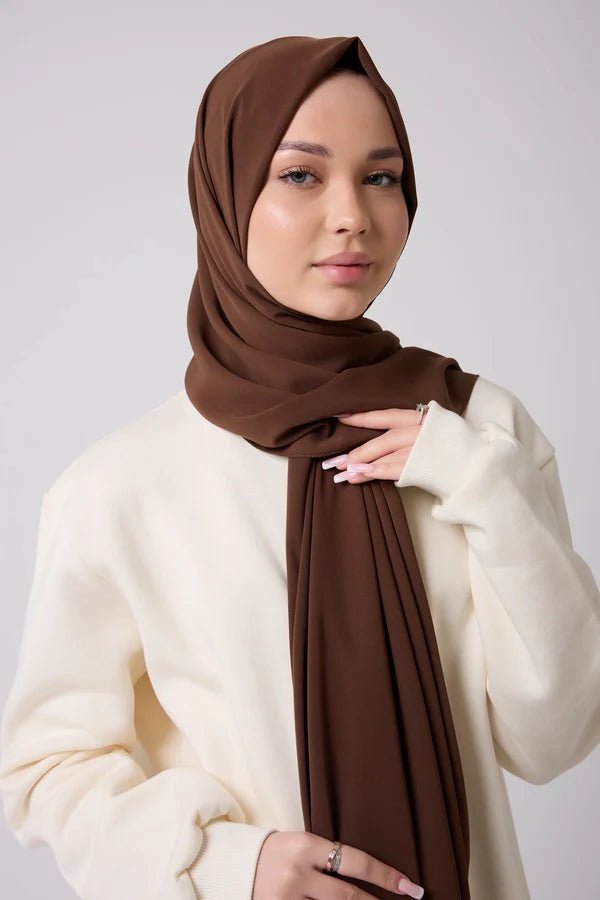 Luxury Chiffon Hijab - Madina Hijab La Vie Bien Luxury Chiffon Hijab - Madina Hijab
