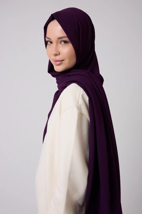 Luxury Chiffon Hijab - Madina Hijab La Vie Bien Luxury Chiffon Hijab - Madina Hijab