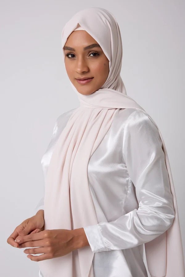 Luxury Chiffon Hijab - Madina Hijab La Vie Bien Luxury Chiffon Hijab - Madina Hijab