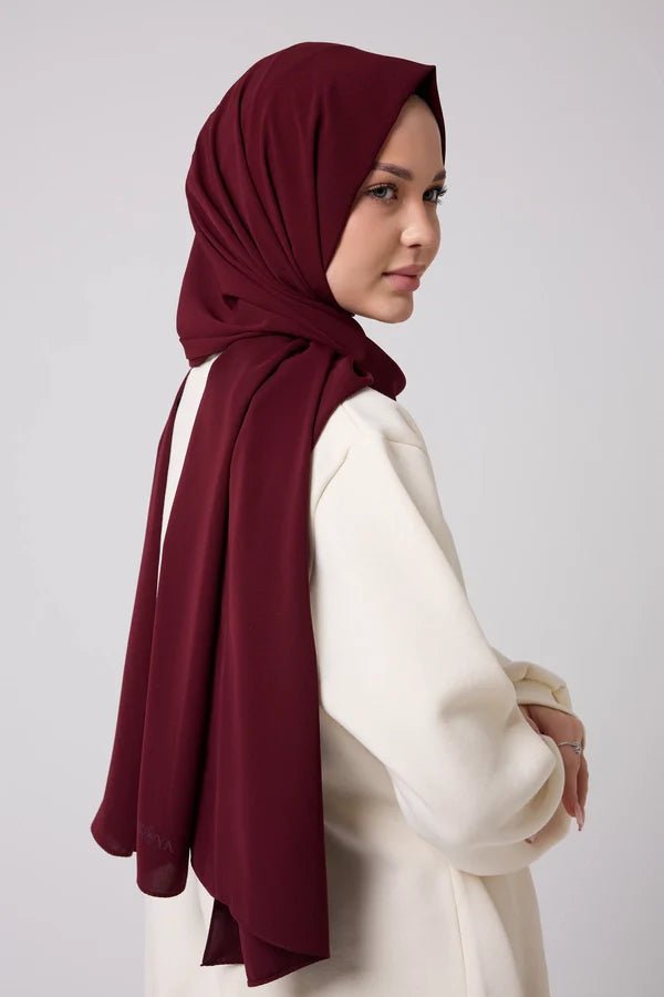 Luxury Chiffon Hijab - Madina Hijab La Vie Bien Luxury Chiffon Hijab - Madina Hijab