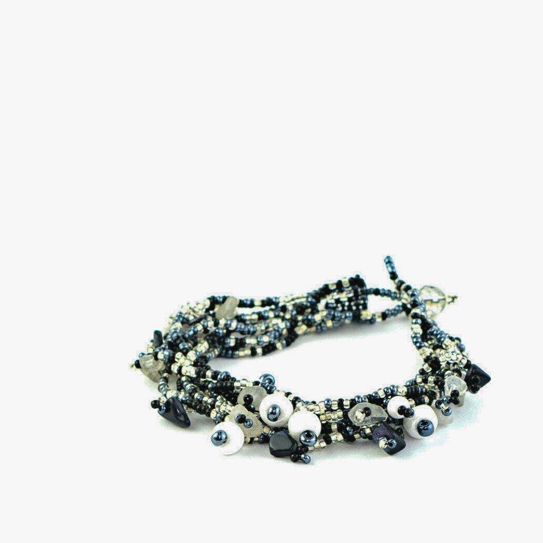 Luzy Adjustable Seed Bead Bracelet - Guatemala Bags La Vie Bien Luzy Adjustable Seed Bead Bracelet - Guatemala