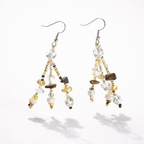Luzy Seed Bead Dangly Earrings - Guatemala Jewelry La Vie Bien Luzy Seed Bead Dangly Earrings - Guatemala