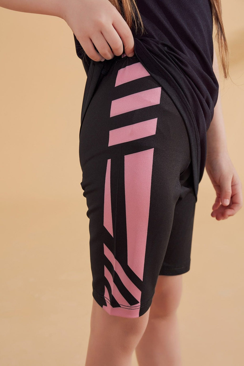 Lycra Black Kids Swimsuit K2336 Kız Çocuk Mayo La Vie Bien Lycra Black Kids Swimsuit K2336
