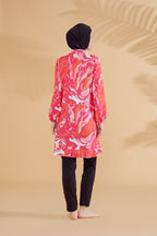 Lycra Fushya Burkini Modest Swimwear M2322 Covered Burkini Swimwear La Vie Bien Lycra Fushya Burkini Modest Swimwear M2322