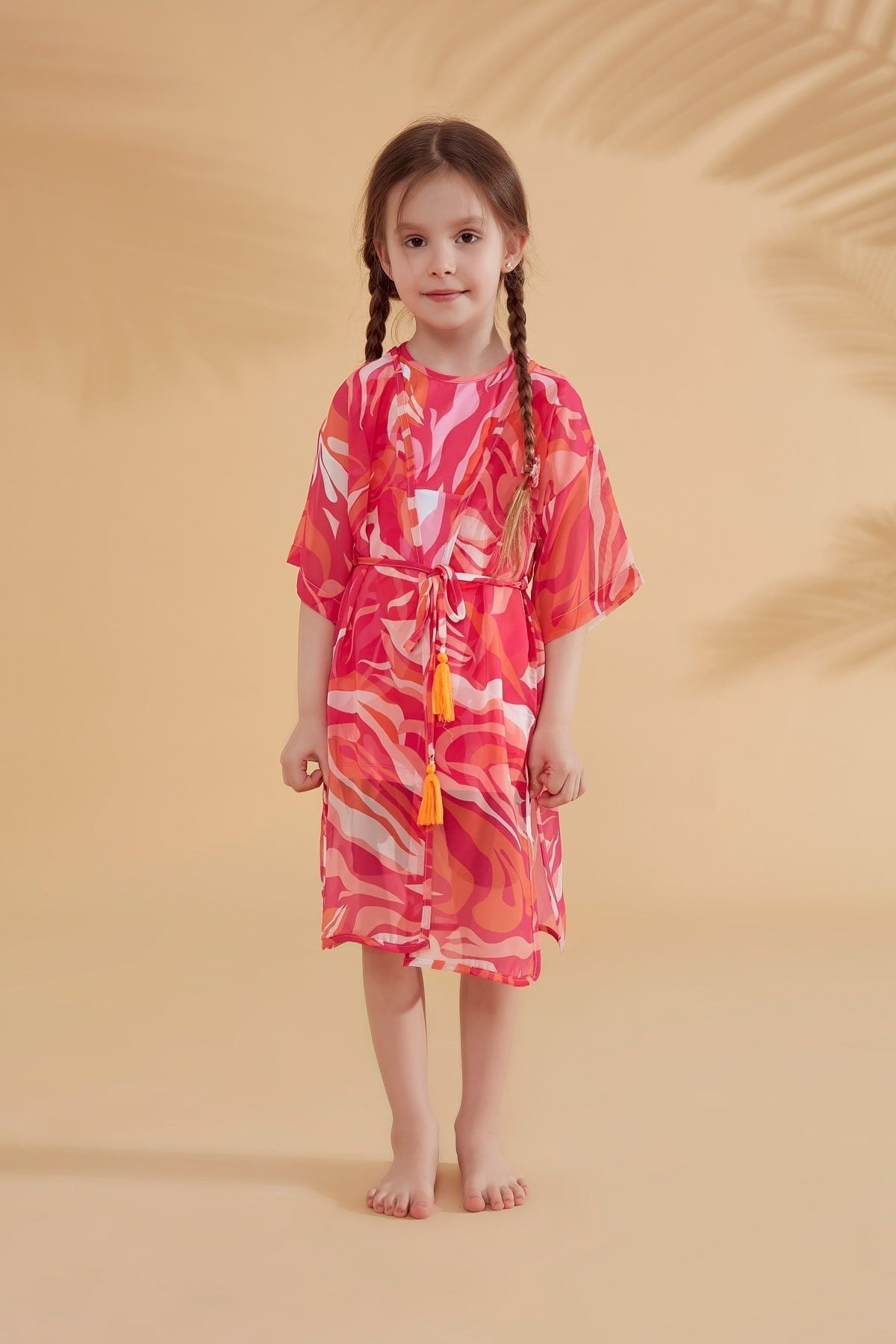 Lycra Fushya Kids Swimsuit K2322 Kız Çocuk Mayo La Vie Bien Lycra Fushya Kids Swimsuit K2322