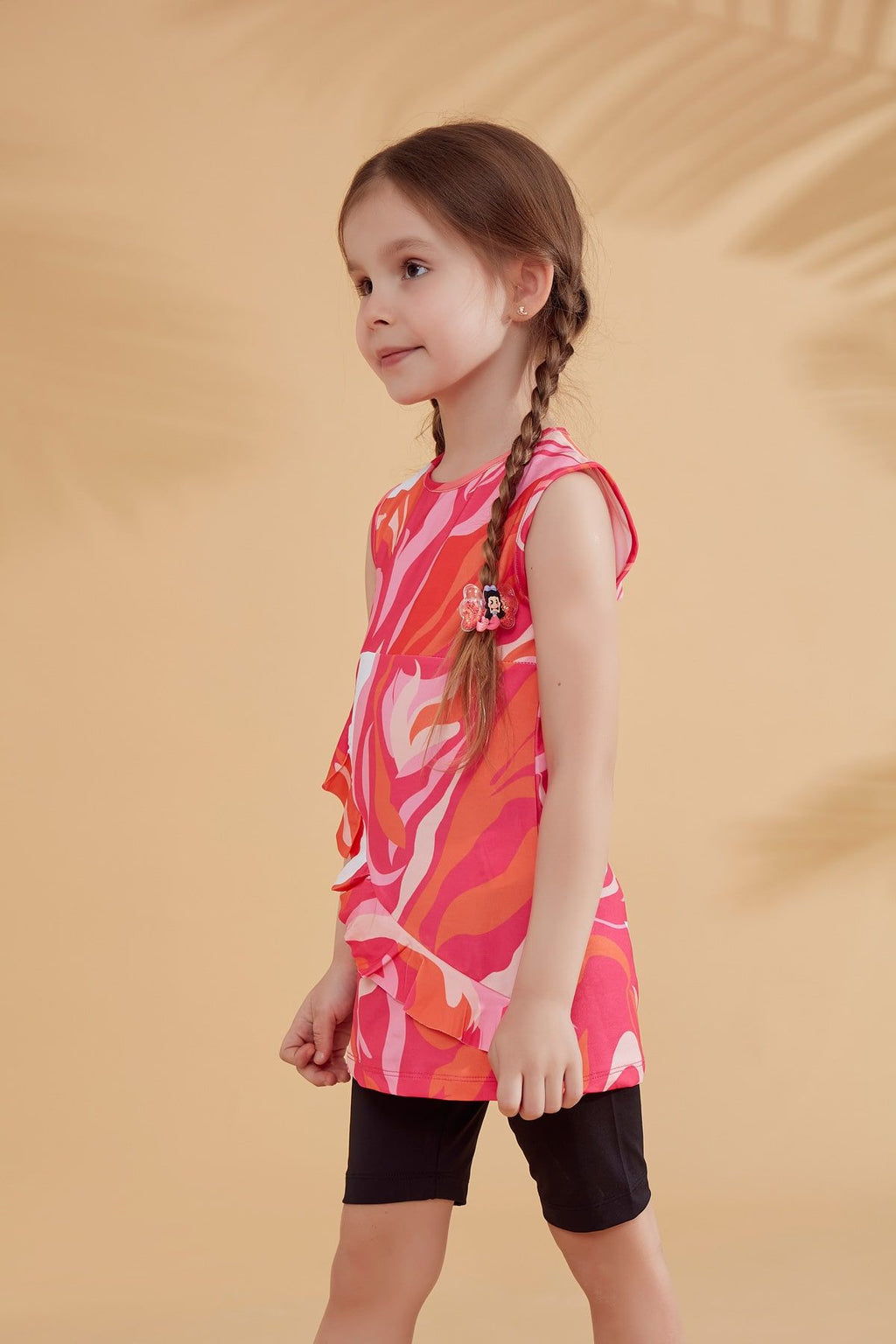 Lycra Fushya Kids Swimsuit K2322 Kız Çocuk Mayo La Vie Bien Lycra Fushya Kids Swimsuit K2322