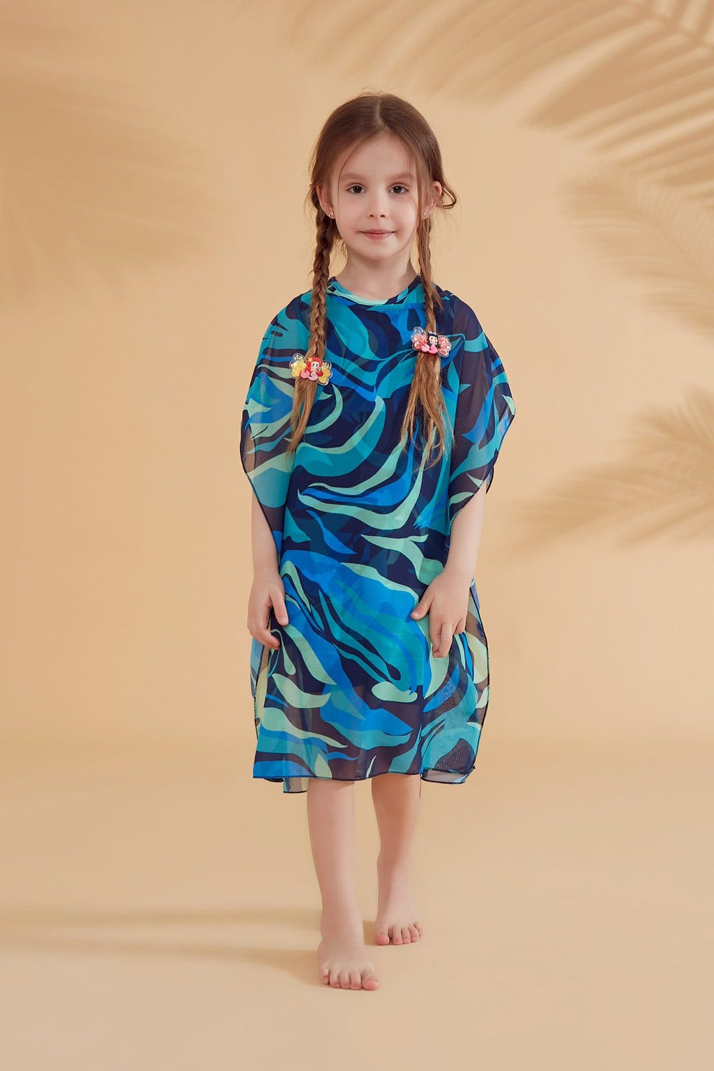 Lycra Navy Kids Swimsuit K2334 Kız Çocuk Mayo La Vie Bien Lycra Navy Kids Swimsuit K2334