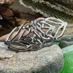 Lysandra Celtic Knot Brooch in Sterling Silver Brooch La Vie Bien Lysandra Celtic Knot Brooch in Sterling Silver