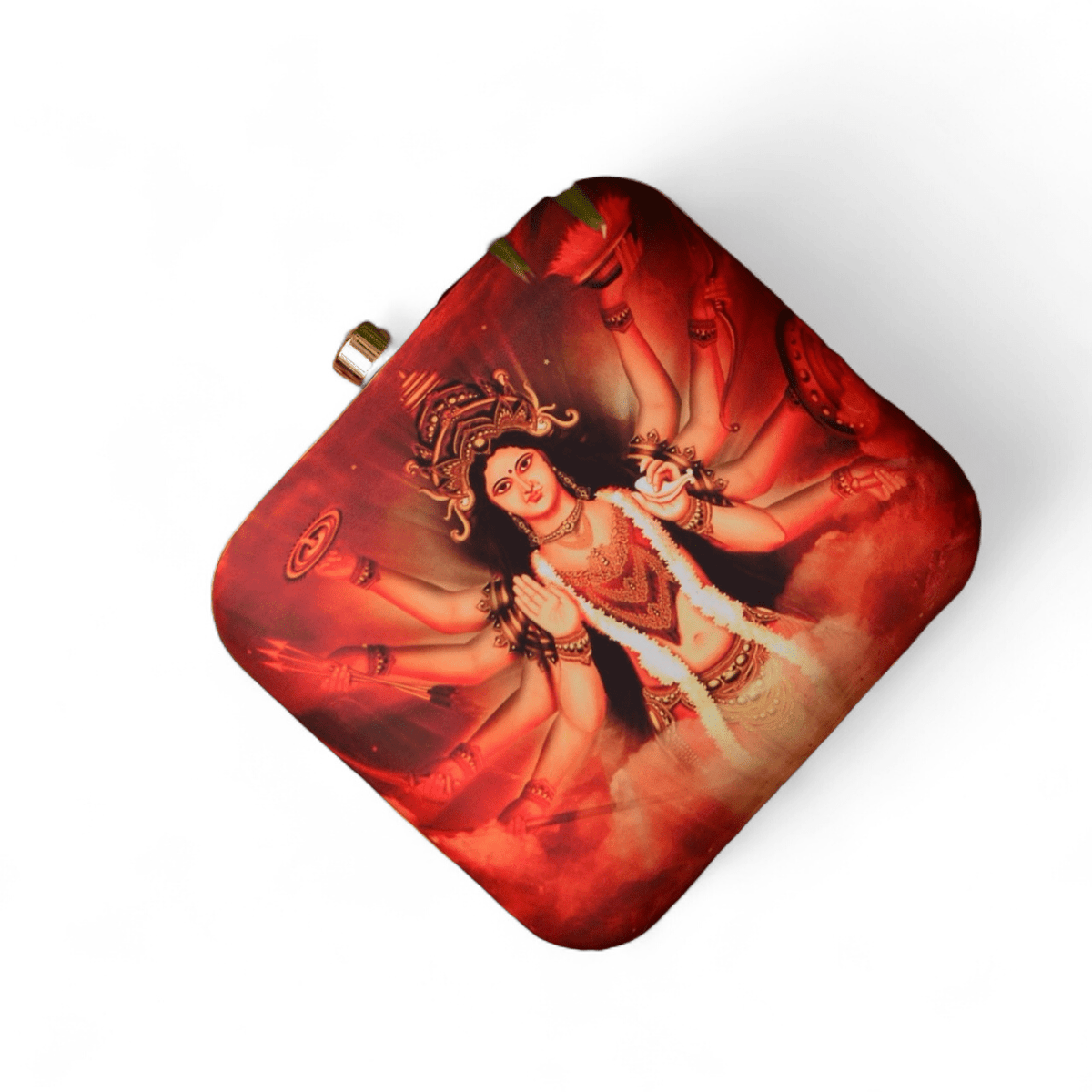 Maa Durga Printed Clutch Clutch La Vie Bien Maa Durga Printed Clutch