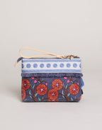 Maci Wristlet - Oyster Factory Floral Sprigs Purses & Bags La Vie Bien Maci Wristlet - Oyster Factory Floral Sprigs