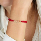 Macrame Armenian Name Bracelet La Vie Bien Macrame Armenian Name Bracelet
