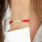 Macrame Bengali Name Bracelet La Vie Bien Macrame Bengali Name Bracelet