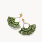 Macrame Earrings - Available in Four Colors Jewelry La Vie Bien Macrame Earrings - Available in Four Colors
