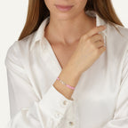 Macrame Hebrew Name Bracelet La Vie Bien Macrame Hebrew Name Bracelet