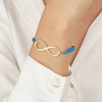Macrame Infinity Name Bracelet La Vie Bien Macrame Infinity Name Bracelet