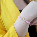 Macrame Magen David Bracelet La Vie Bien Macrame Magen David Bracelet