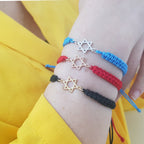 Macrame Magen David Bracelet La Vie Bien Macrame Magen David Bracelet
