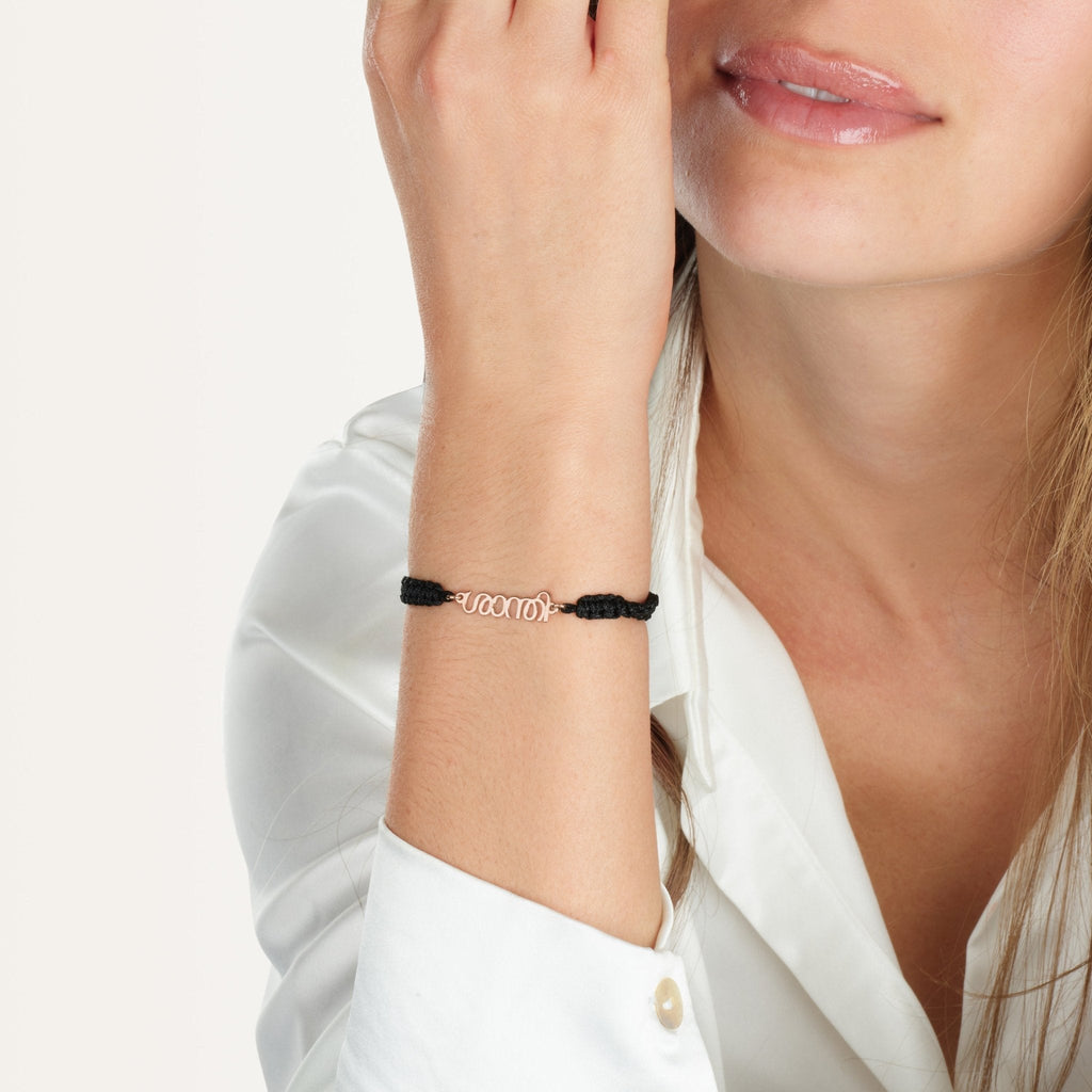 Macrame Malayalam Name Bracelet La Vie Bien Macrame Malayalam Name Bracelet