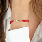 Macrame Tamil Name Bracelet La Vie Bien Macrame Tamil Name Bracelet