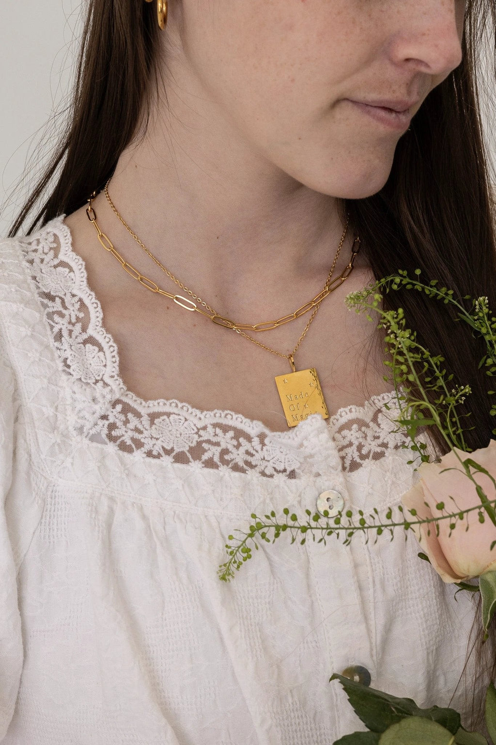 "Made of Magic" Necklace by Rose & Clay