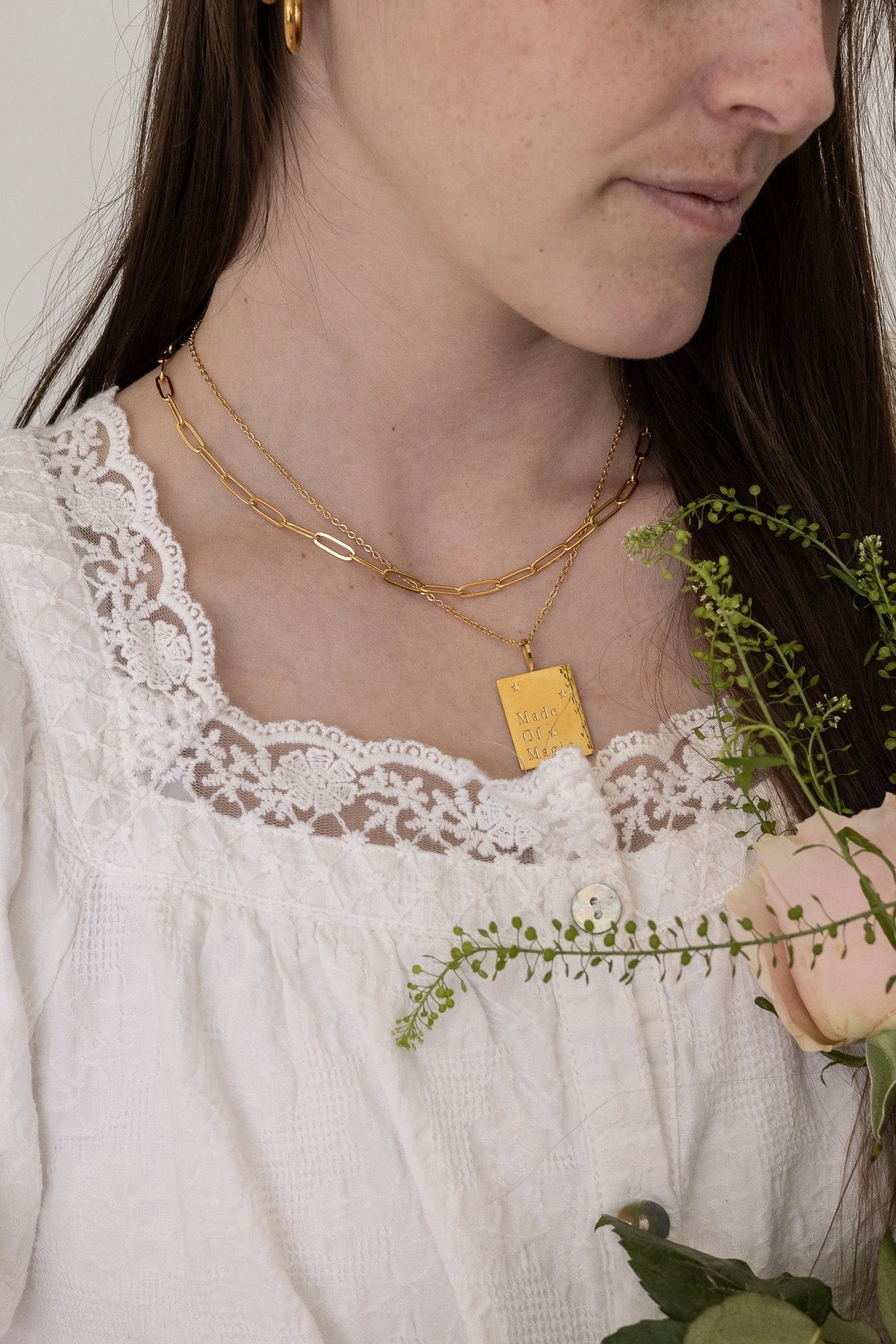 "Made of Magic" Necklace by Rose & Clay