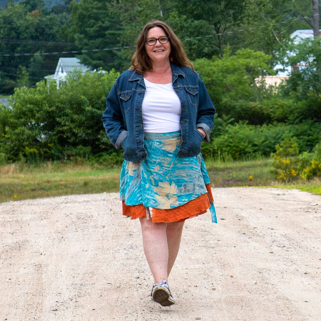 Made With Love: The Original Saree Wrap Skirt Clothing and Accessories La Vie Bien Made With Love: The Original Saree Wrap Skirt