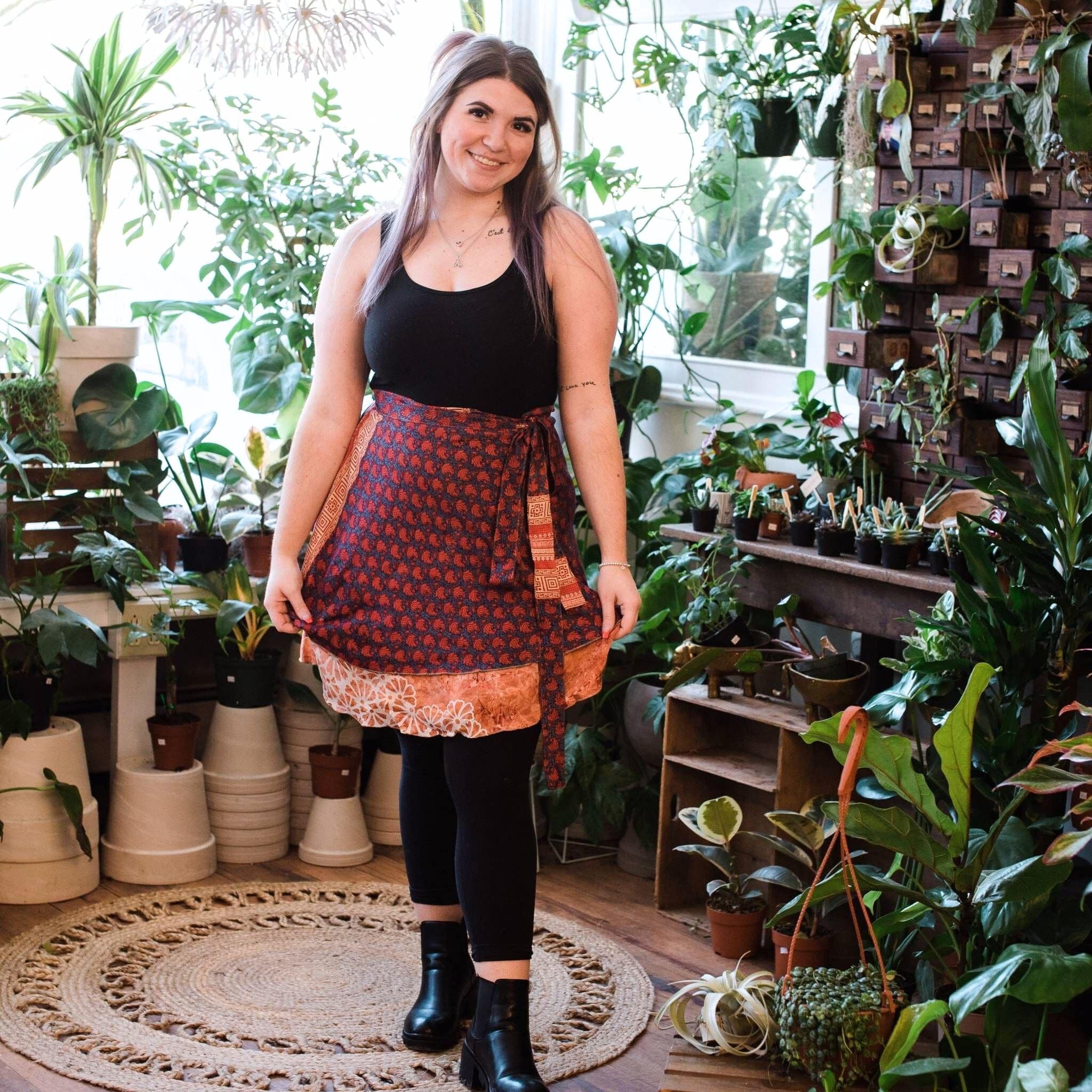 Made With Love: The Original Saree Wrap Skirt Clothing and Accessories La Vie Bien Made With Love: The Original Saree Wrap Skirt
