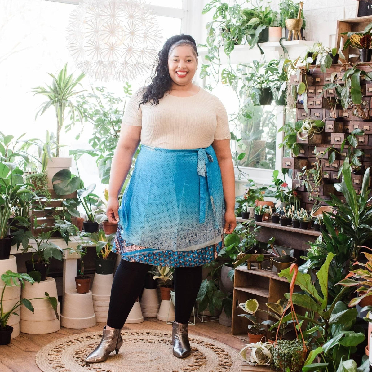 Made With Love: The Original Saree Wrap Skirt Clothing and Accessories La Vie Bien Made With Love: The Original Saree Wrap Skirt
