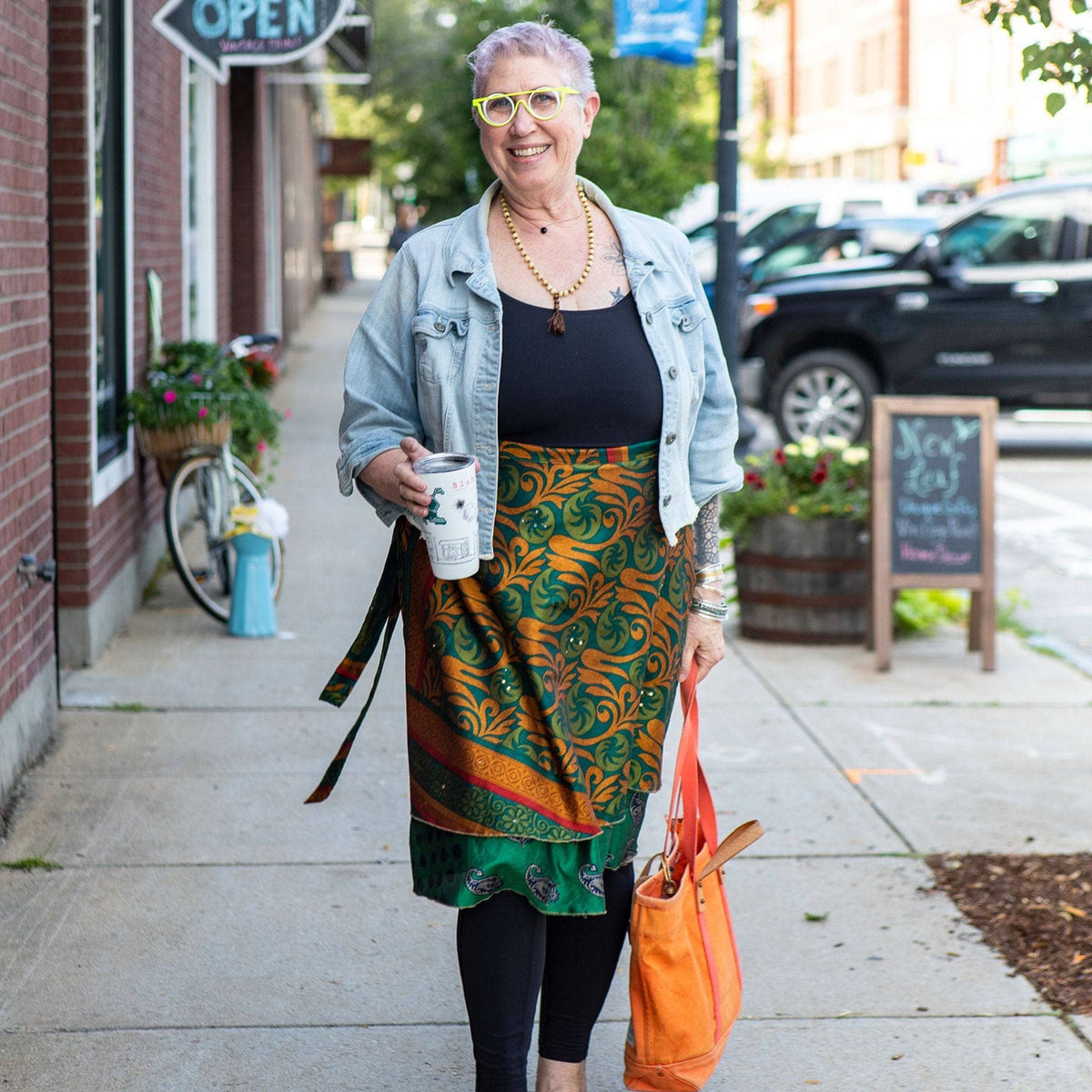 Made With Love: The Original Saree Wrap Skirt Clothing and Accessories La Vie Bien Made With Love: The Original Saree Wrap Skirt