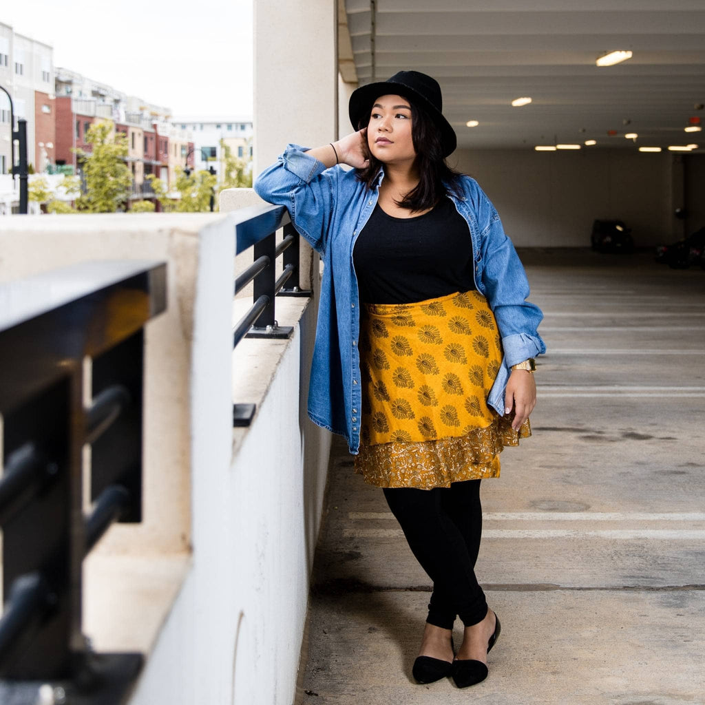 Made With Love: The Original Saree Wrap Skirt Clothing and Accessories La Vie Bien Made With Love: The Original Saree Wrap Skirt