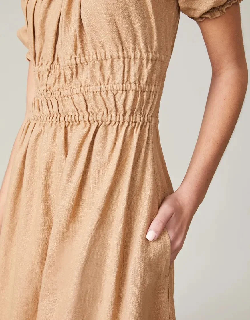 Madeline Dress - Tannin