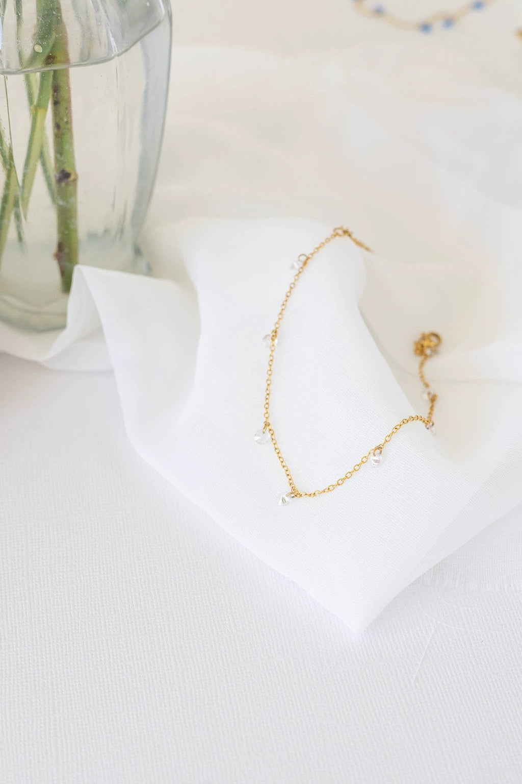 Madison Anklet by Rose & Clay