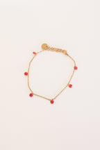 Madison Bracelet in Red bracelet La Vie Bien Madison Bracelet in Red