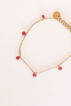 Madison Bracelet in Red bracelet La Vie Bien Madison Bracelet in Red