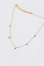 Madison Necklace in Blue by Rose & Clay