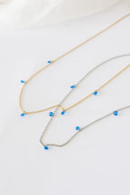 Madison Necklace in Blue Necklace La Vie Bien Madison Necklace in Blue