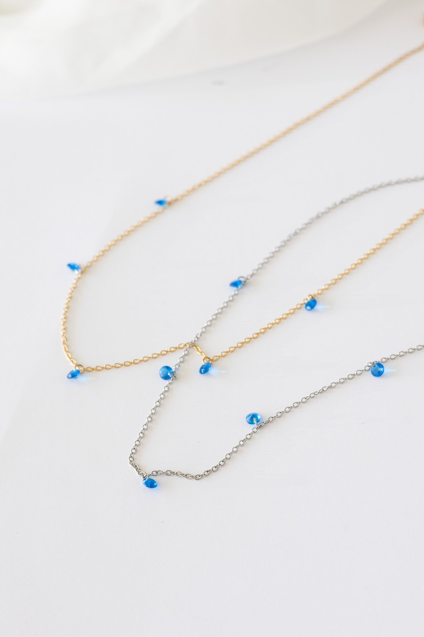 Madison Necklace in Blue Necklace La Vie Bien Madison Necklace in Blue
