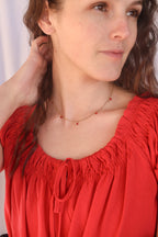 Madison Necklace in Red Necklace La Vie Bien Madison Necklace in Red