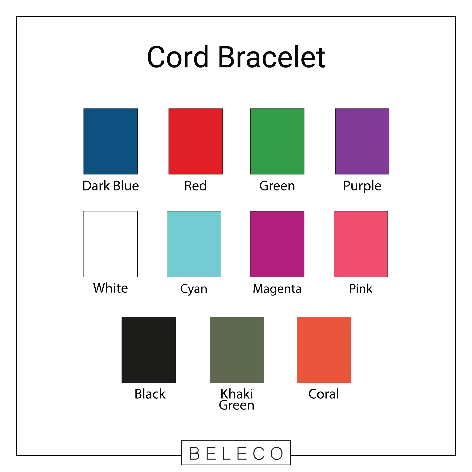 Magen David Cord Bracelet La Vie Bien Magen David Cord Bracelet