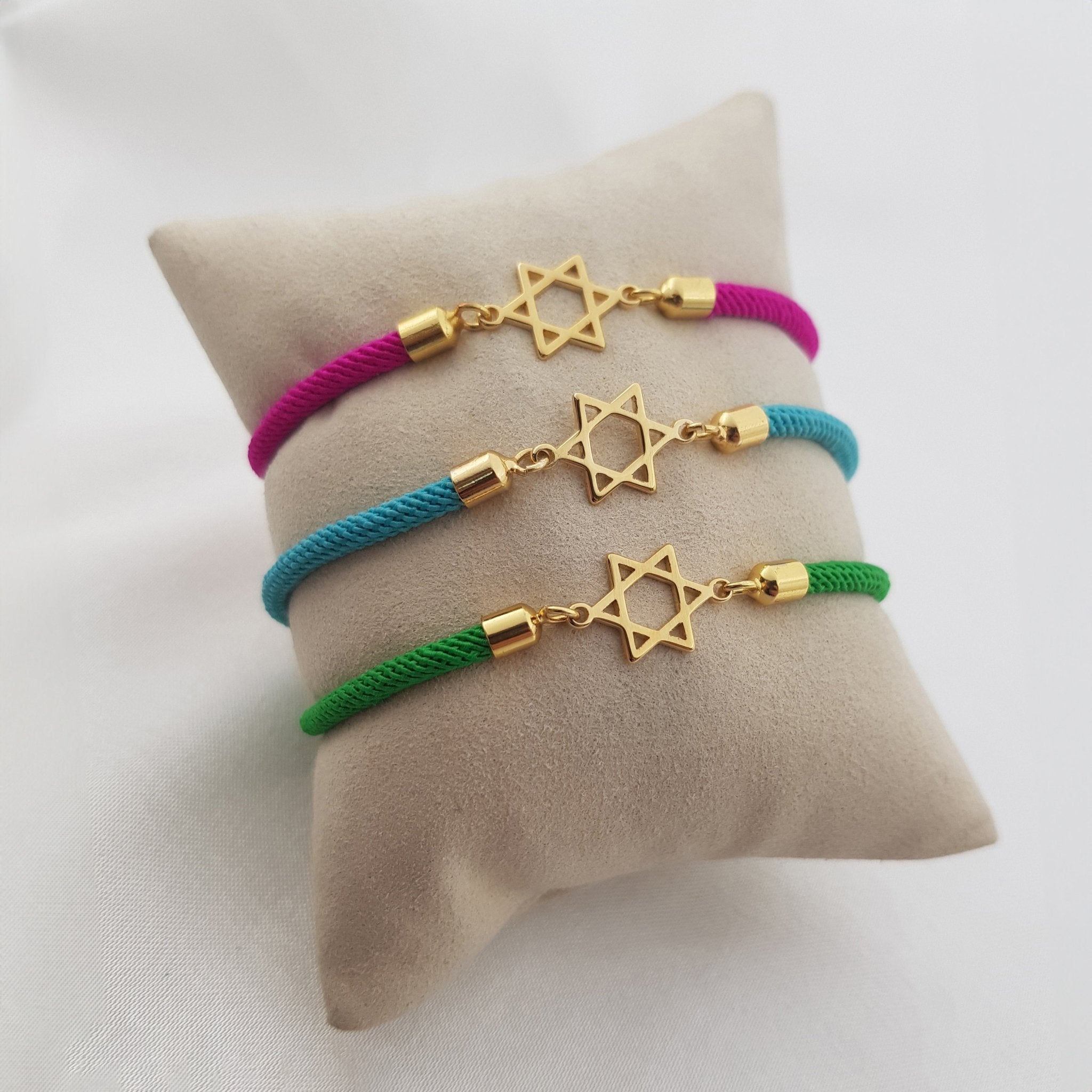 Magen David Cord Bracelet La Vie Bien Magen David Cord Bracelet