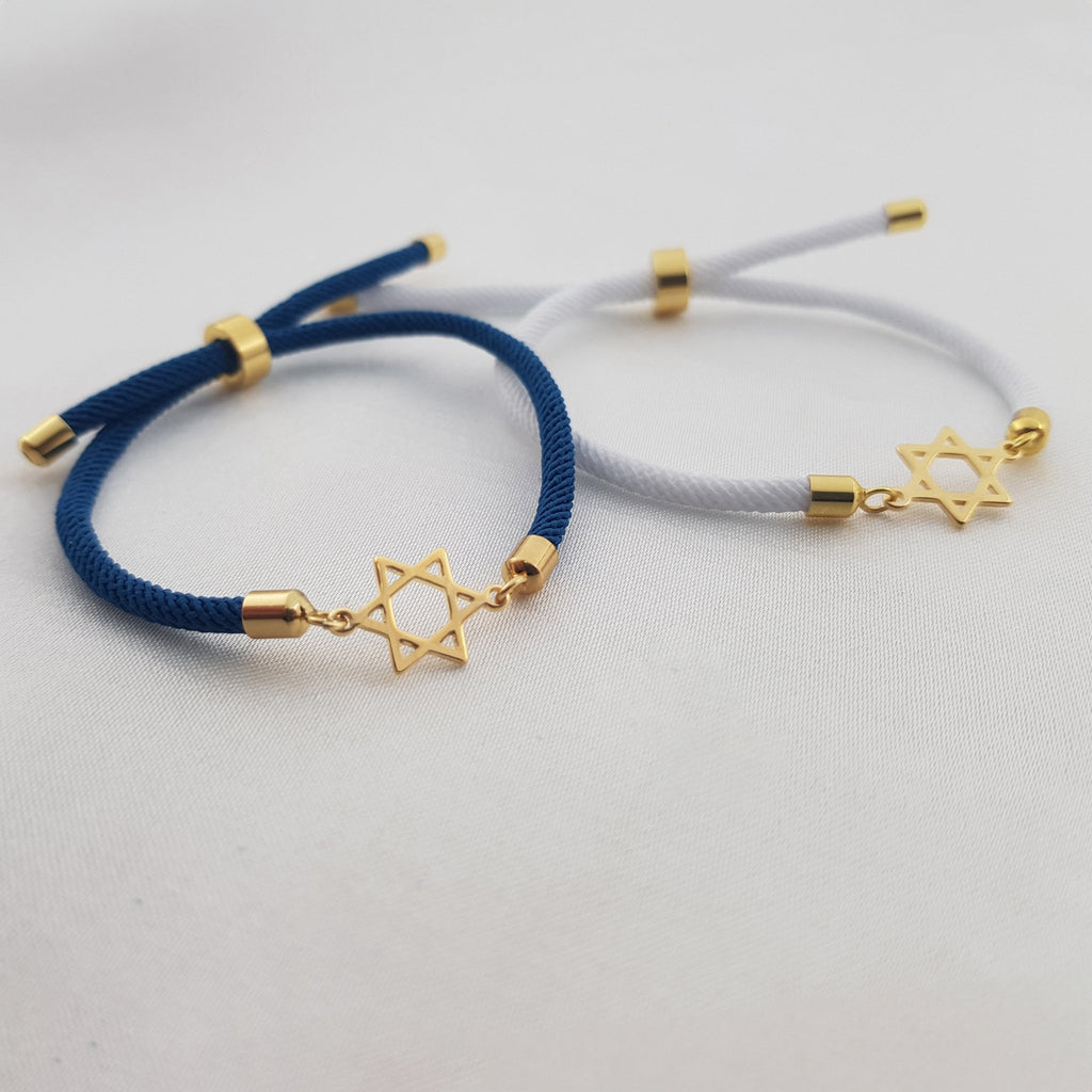 Magen David Cord Bracelet La Vie Bien Magen David Cord Bracelet