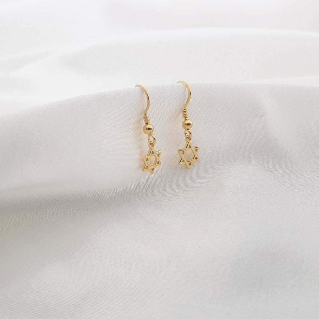 Magen David Dangle Earrings (Pair) La Vie Bien Magen David Dangle Earrings (Pair)
