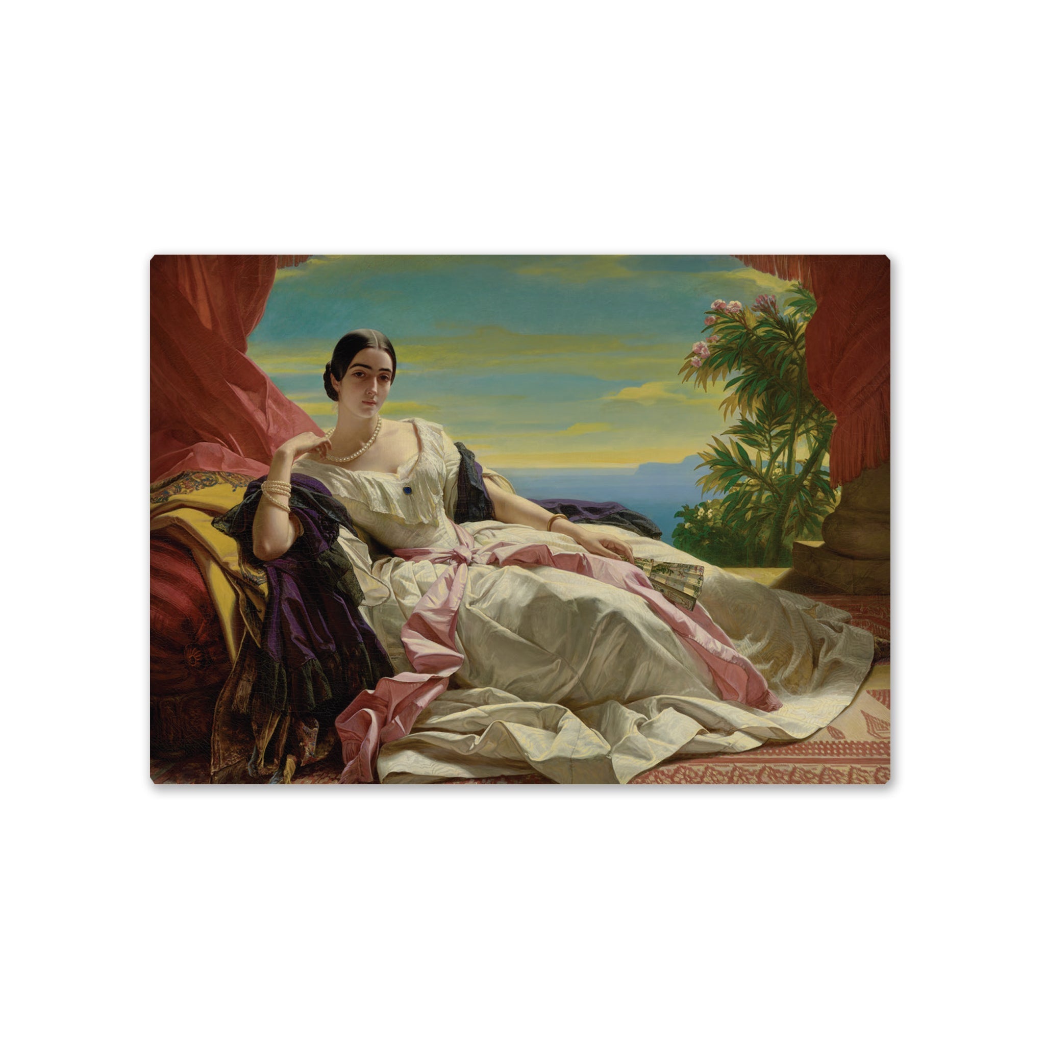Magnet - Winterhalter Portrait of Leonilla Princess of Sayn-Wittgestein-Sayn STATIONERY La Vie Bien Magnet - Winterhalter Portrait of Leonilla Princess of Sayn-Wittgestein-Sayn