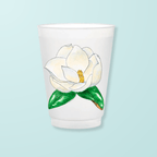Magnolia Frosted Cups Frosted Cups La Vie Bien Magnolia Frosted Cups