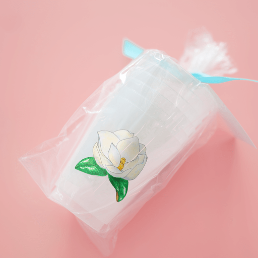 Magnolia Frosted Cups Frosted Cups La Vie Bien Magnolia Frosted Cups