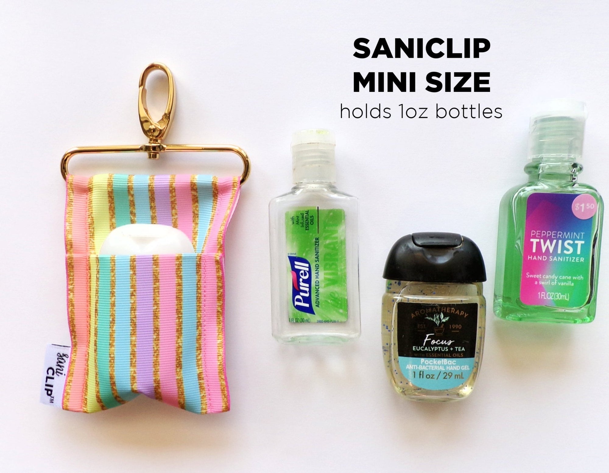 Magnolias SaniClip Hand Sanitizer Holder - made to order